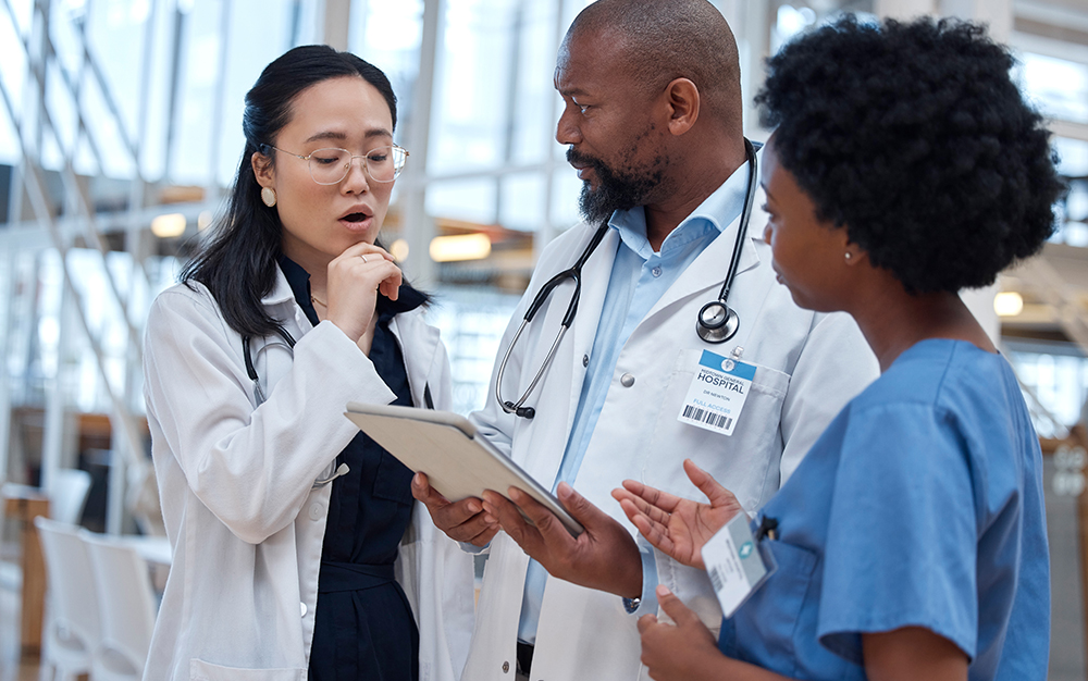 doctor_helping_students